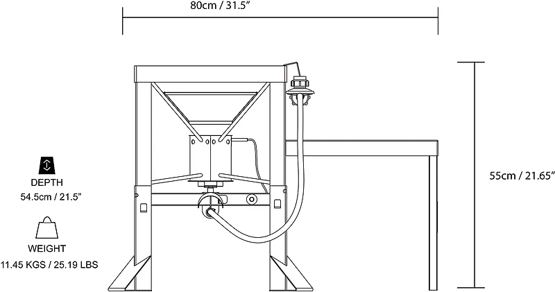 Outdoor Gourmet Double Jet Cooker