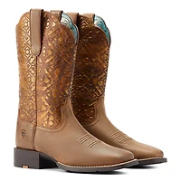 Ariat Women's Round Up Wide Square Toe Western Boots
