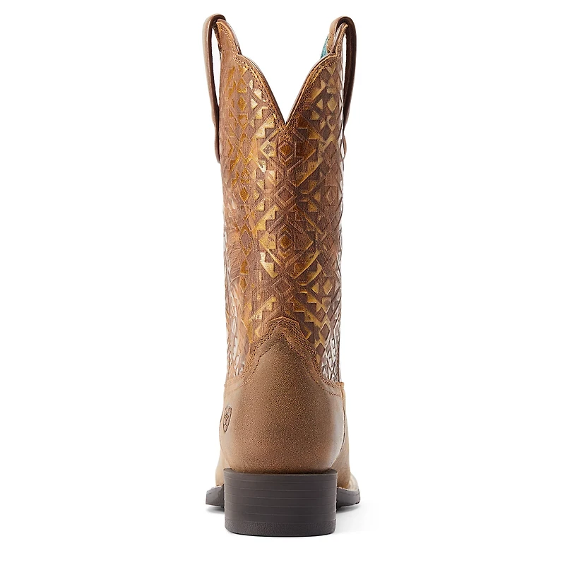 Ariat Women's Round Up Wide Square Toe Western Boots