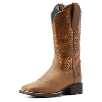 Ariat Women's Round Up Wide Square Toe Western Boots