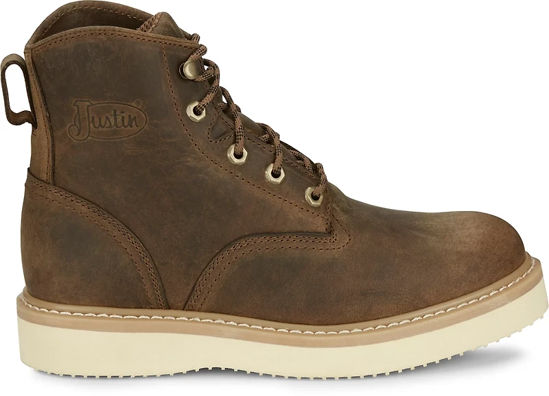 Justin Men's Maxwell 6" Lace-Up Work Boot