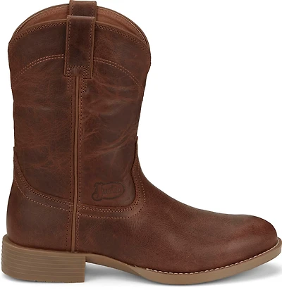 Justin Men's Stampede Roper 10" Pull On Boot