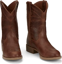 Justin Men's Stampede Roper 10" Pull On Boot