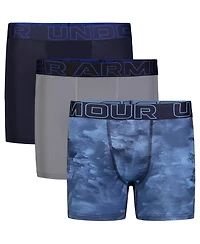 Under Armour Boys' Performance Tech Tie-Dye Boxer Briefs 3-Pack