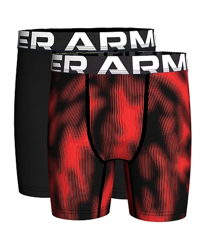 Under Armour Boys' Valley Etch Boxers 2-Pack