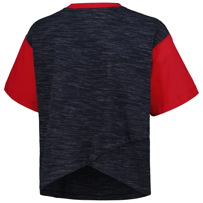 5th Ocean by New Era USWNT Athletic Cross Back Cropped T-Shirt