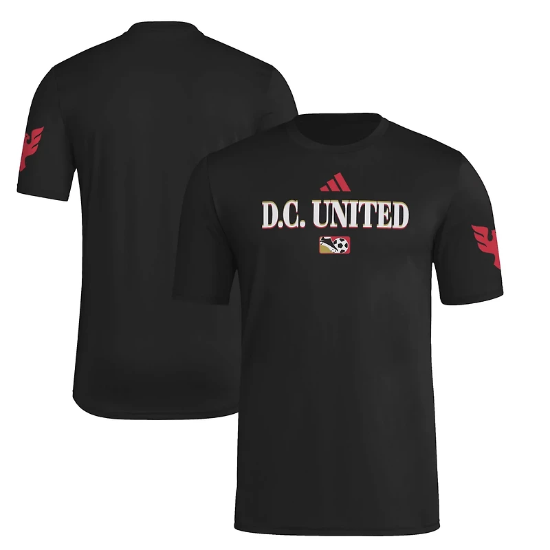 adidas DC United 2025 Archive Collection Jersey Hook T-Shirt