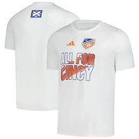 adidas FC Cincinnati 2025 Jersey Hook AEROREADY T-Shirt