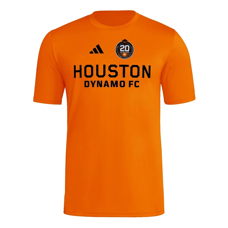 adidas Houston Dynamo FC 2025 Jersey Hook AEROREADY T-Shirt