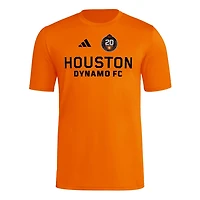 adidas Houston Dynamo FC 2025 Jersey Hook AEROREADY T-Shirt
