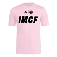 adidas Light Inter Miami CF 2025 Club World Cup Pre-Game T-Shirt