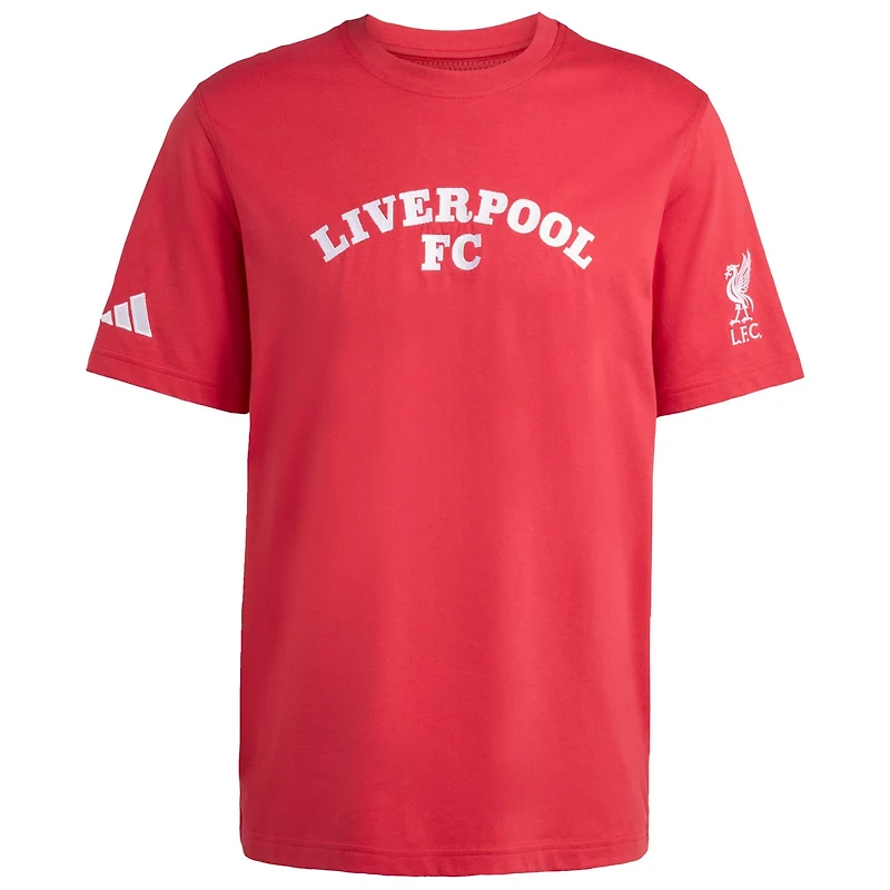 adidas Liverpool Wordmark T-Shirt