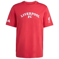 adidas Liverpool Wordmark T-Shirt