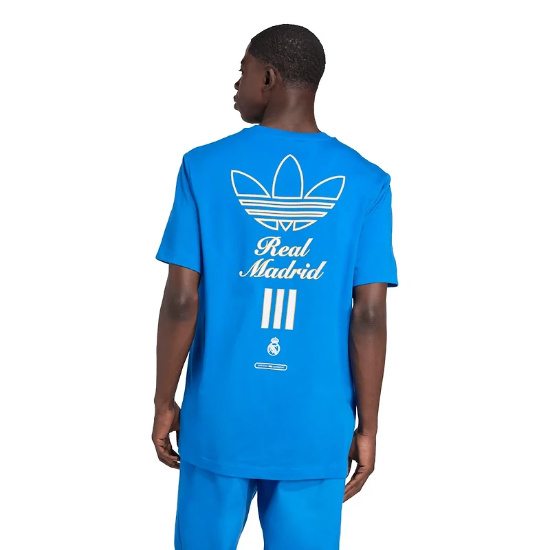 adidas Real Madrid Terrace Icons Collection Graphic T-Shirt