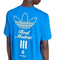 adidas Real Madrid Terrace Icons Collection Graphic T-Shirt