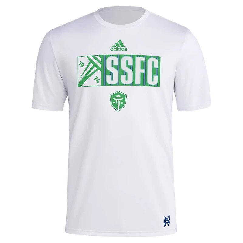 adidas Seattle Sounders FC 2024 Jersey Hook AEROREADY T-Shirt