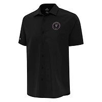 Antigua Inter Miami CF Activate Woven Button-Up Shirt