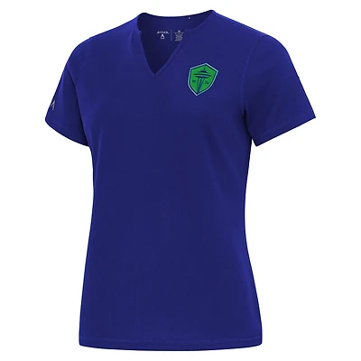 Antigua Seattle Sounders FC Traveler Notch Neck T-Shirt