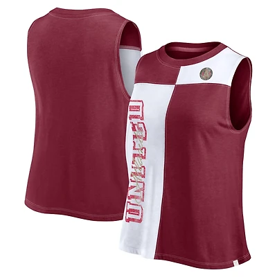 Fanatics Atlanta United FC Script Colorblock Tank Top