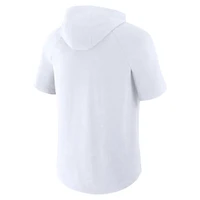 Fanatics Columbus Crew Hat Trick Stadium Slub Raglan Short Sleeve Pullover Hoodie