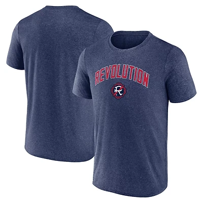 Fanatics Heather New England Revolution Drop Kick T-Shirt