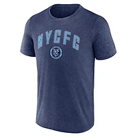 Fanatics Heather New York City FC Drop Kick T-Shirt