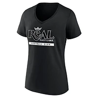 Fanatics Real Salt Lake Fundamentals Stealth V-Neck T-Shirt