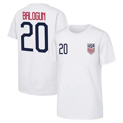 Folarin Balogun USMNT Name  Number T-Shirt