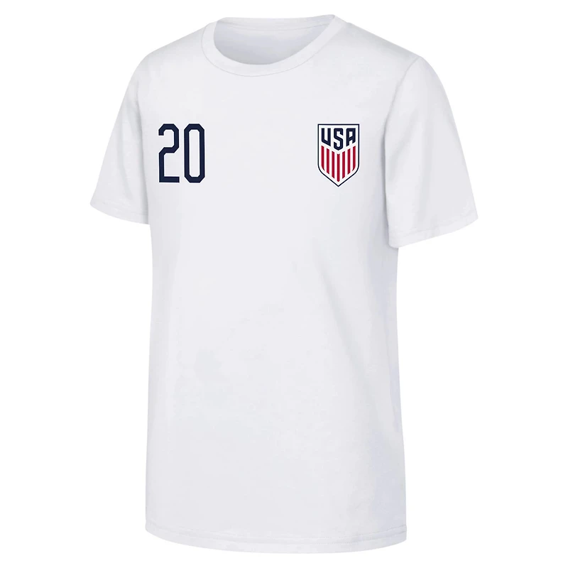 Folarin Balogun USMNT Name  Number T-Shirt