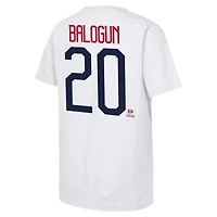 Folarin Balogun USMNT Name  Number T-Shirt