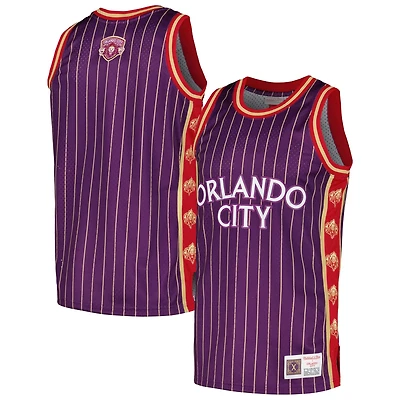 Mitchell  Ness Orlando City SC 10th Anniversary Swingman Basketball Jersey
