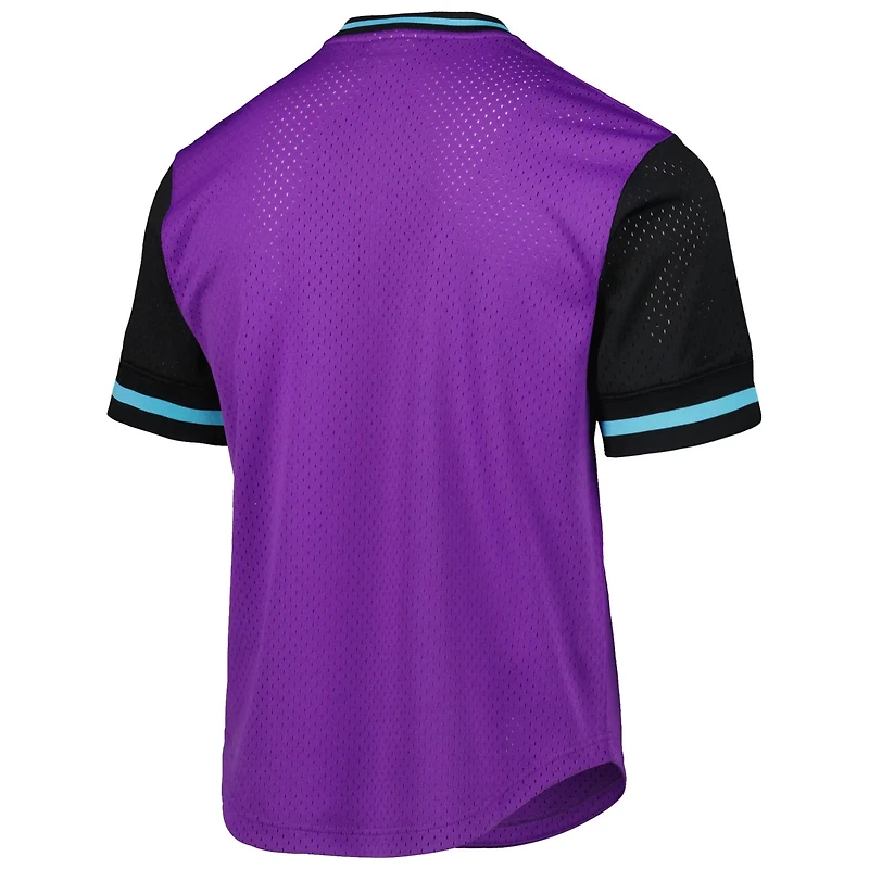 Mitchell  Ness Seattle Sounders FC Mesh V-Neck T-Shirt