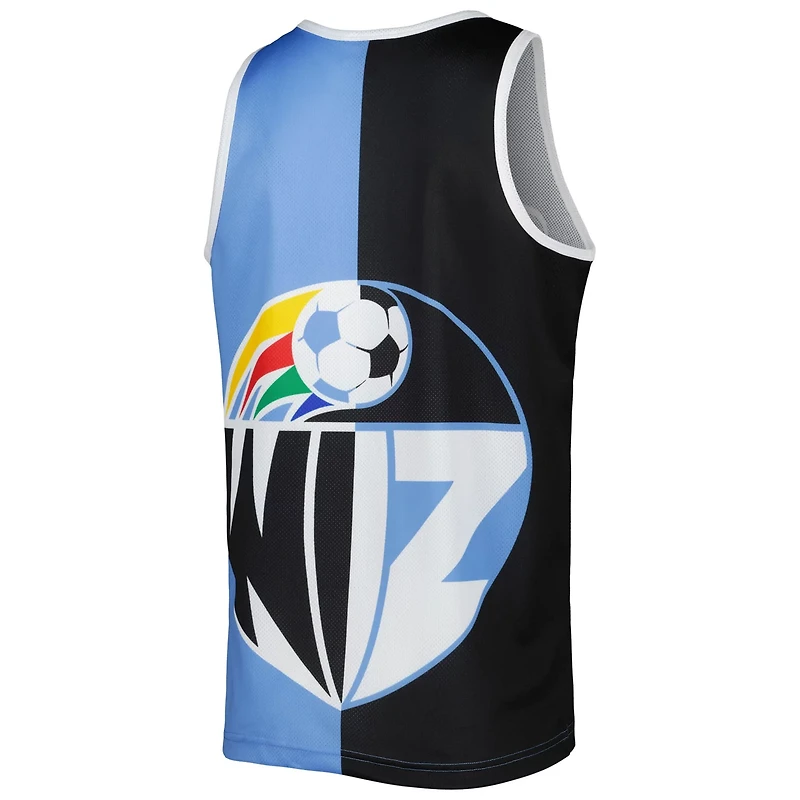Mitchell  Ness Sky Blue Sporting Kansas City Sublimated Split Logo Tank Top