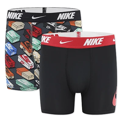 Nike Boys' Printed Boxer Briefs 2-Pack