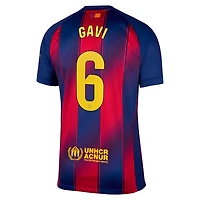 Nike Gavi Barcelona 2025 26 Home Replica Jersey