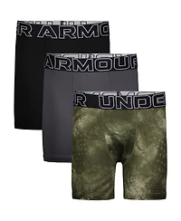 Under Armour Boy's Performance Tech Freedom Boxer Briefs 3-Pack