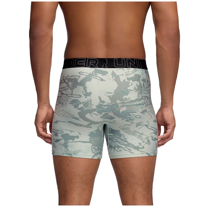 Under Armour Men's Novelty Performance Tech 6 in Boxer Briefs 3-pack