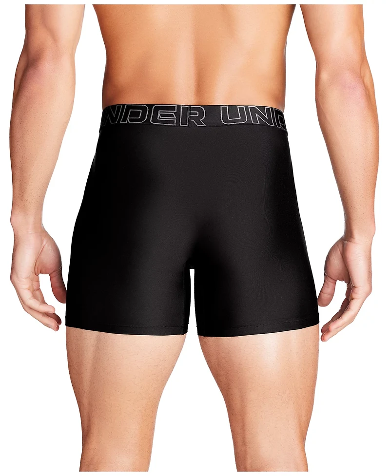 Under Armour Men’s Performance Tech Boxer Briefs 3-Pack