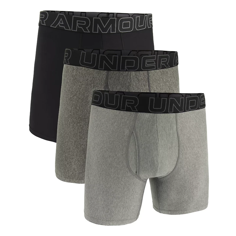 Under Armour Men’s Performance Tech 9 Boxer Briefs 3-Pack