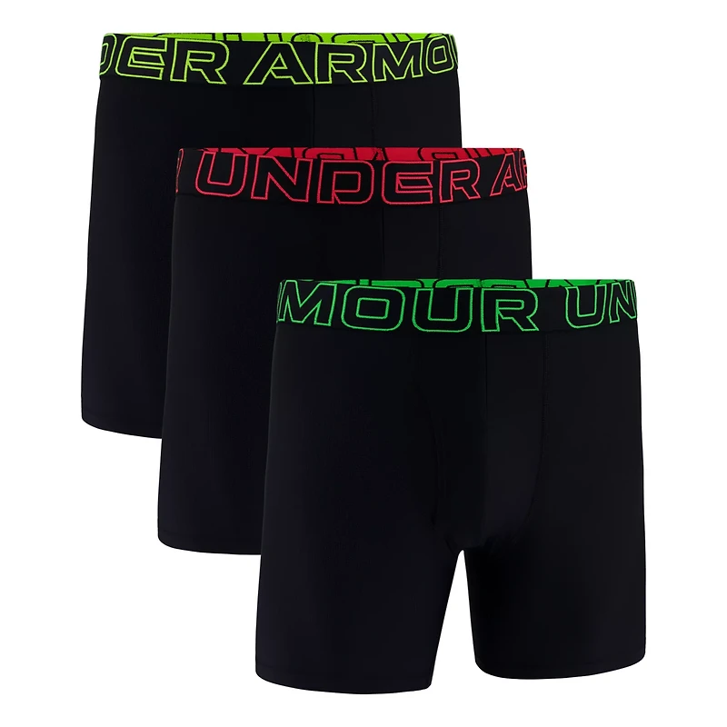 Under Armour Men's Performance Tech Mesh 6 Underwear 3-Pack