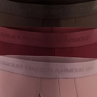 Under Armour Men's Performance Tech Mesh+ Solid Briefs 3-Pack