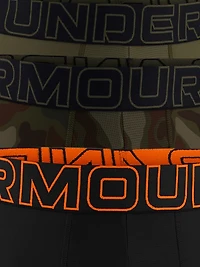 Under Armour Men’s Performance Tech Novelty 6 Boxer Briefs 3-Pack