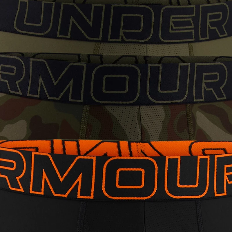 Under Armour Men’s Performance Tech Novelty 6 Boxer Briefs 3-Pack