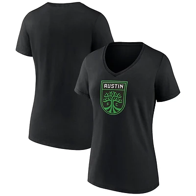 Wo Fanatics Austin FC Logo V-Neck T-Shirt