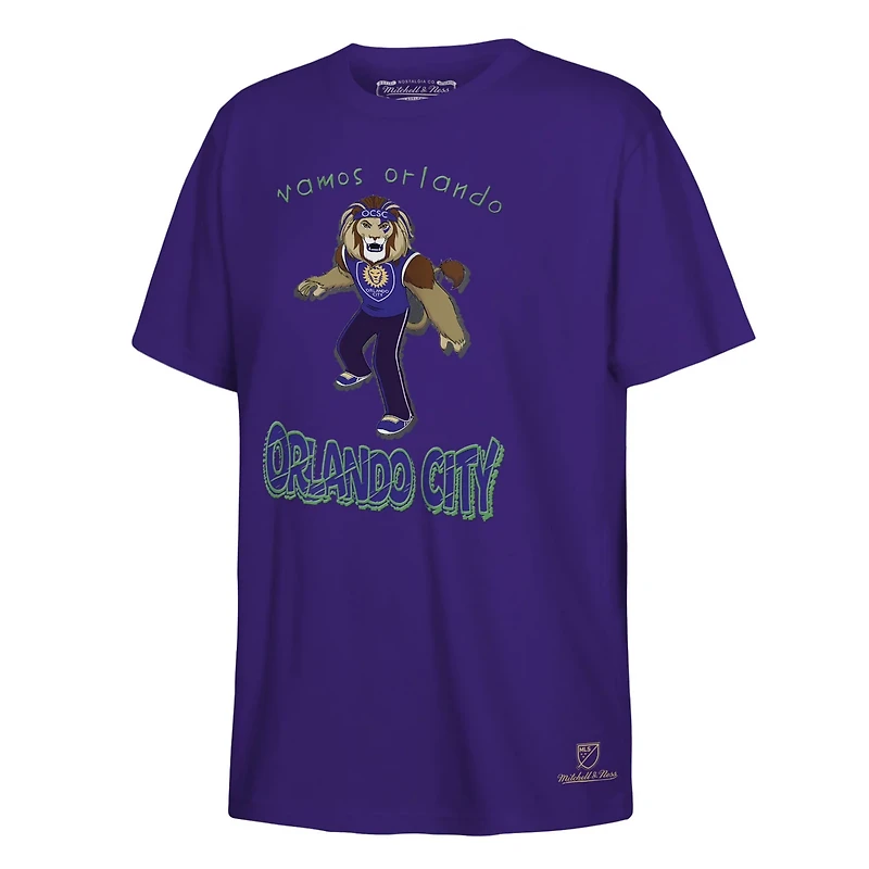 Youth Mitchell  Ness Orlando City SC Mascot T-Shirt