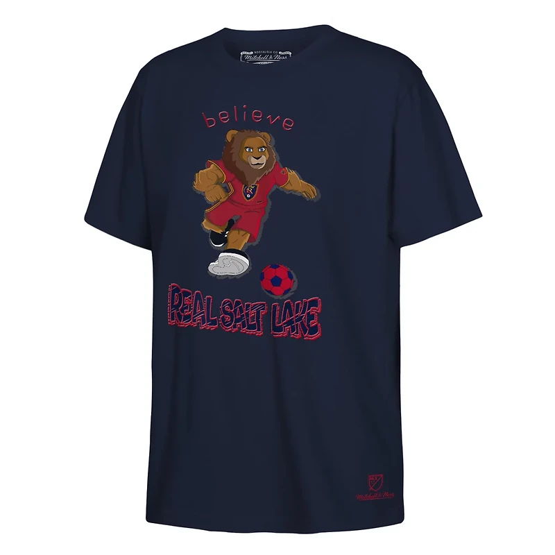 Youth Mitchell  Ness Real Salt Lake Mascot T-Shirt
