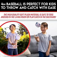 Franklin Sports MLB MyFirst Stuffed Toy Baseball