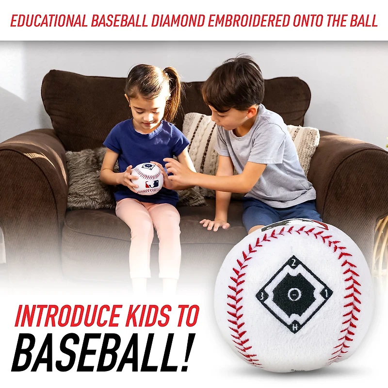 Franklin Sports MLB MyFirst Stuffed Toy Baseball