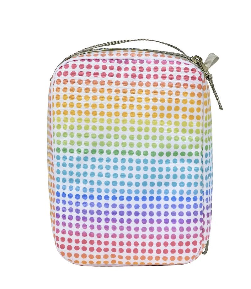 L.L.Bean Rainbow Dots III Lunchbox
