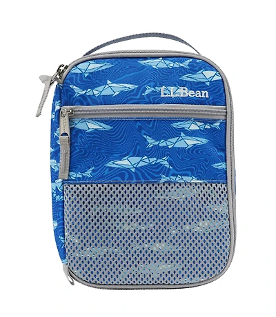 L.L.Bean Shark Print III Lunchbox
